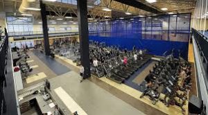 24 hour fitness gym inside