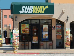 Subway Store Front Mexico