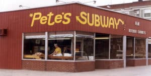 Old Subway Storefront