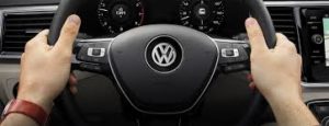 VW steering wheel