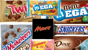 Mars Candy Selection