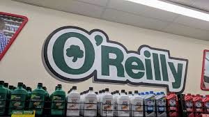 O'Reilly auto parts sign