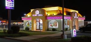 Taco Bell store front