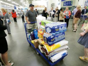 Grocery Cart at Sam's Club