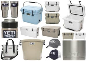 Yeti Cooler Product Line