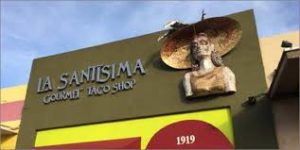 La Santisima Gourmet Tacos Store Front