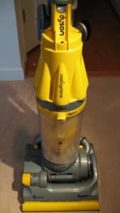 Dyson vacuum yellow