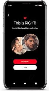 Righter App on Cell Phone