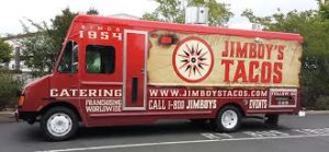 Jimboy's catering van