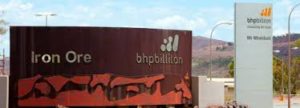 BHP sign